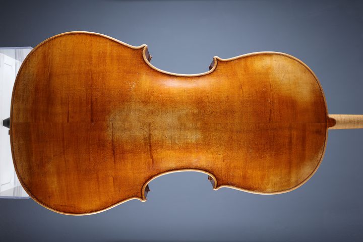 German Cello - labeled "Ferdinand Aug. Homolka Prag 1881" - VC037